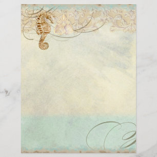Strand von Sea Horse Coastal - Mit Monogramm Gesch