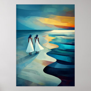 Strand von Skagen - von Severin Inspiriert Poster