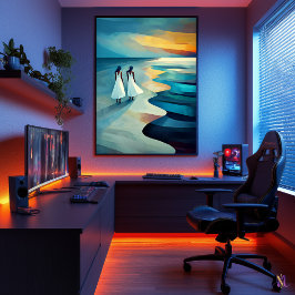 Strand von Skagen - von Severin Inspiriert Poster
