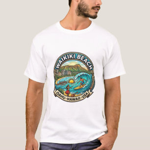 STRAND VON WAIKIKI OAHU HAWAII T-Shirt