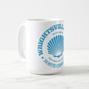 Strand von Wrightsville (Muschel) Kaffeetasse