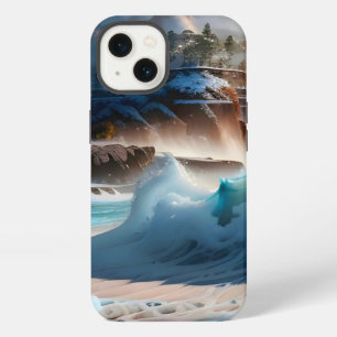 Strand Vordere Ozeanwellen Landschaft 1 iPhone 13 Hülle