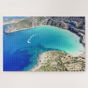 Strand Voulisma, Agios Nikolaos, Griechenland Puzzle