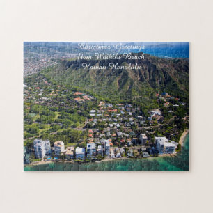 Strand Waikiki Hawaii Honolulu. Puzzle
