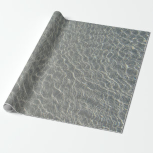 Strand Wasser Ripples & Sand Geschenkpapier