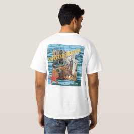 Strand Wassermann Angeller Fisch oder Sternfisch u T-Shirt