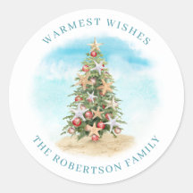 Strand-Weihnachtsbaum-Seestern