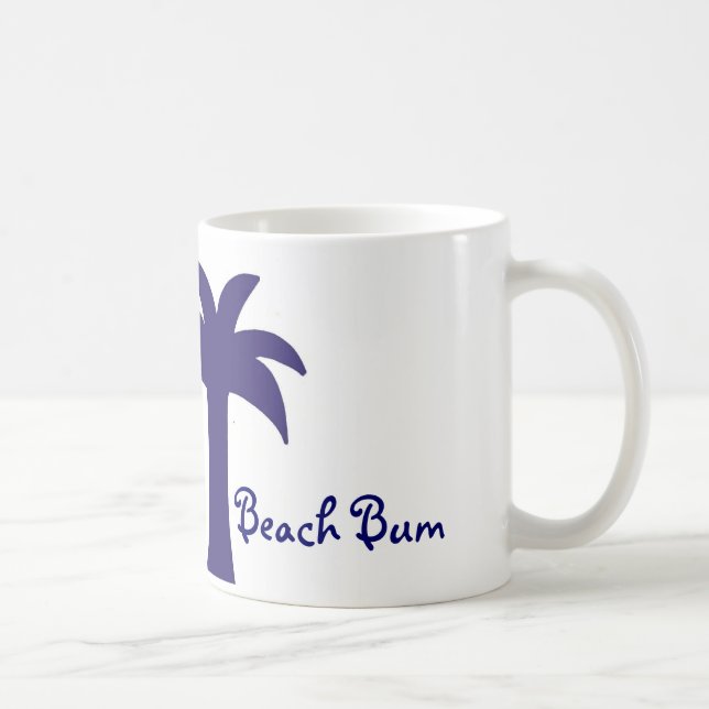 Strand wertlospalmtree Tasse (Rechts)