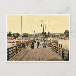 Strand, Zoppot, Westpreußen, Deutschland (d.h. Postkarte