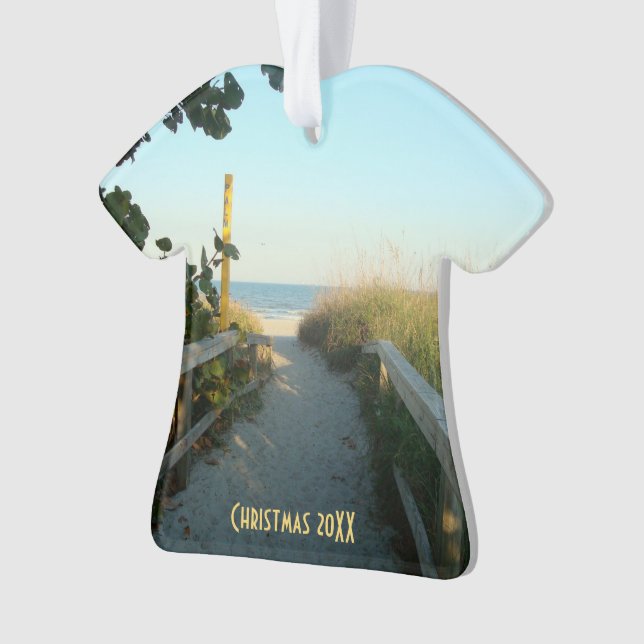 Strand-Zugang datiert Ornament (Vorderseite)