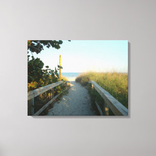 Strand-Zugangs-Leinwand-Druck Leinwanddruck