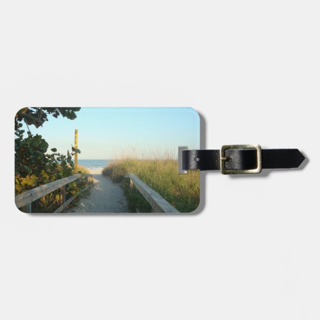 Strand-Zugangs-personalisierter Gepäck-Umbau Gepäckanhänger (Vorderseite horizontal)