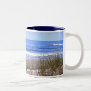 Strand Zweifarbige Tasse