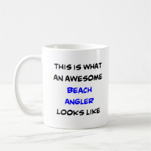 Strandangler, phantastisch kaffeetasse