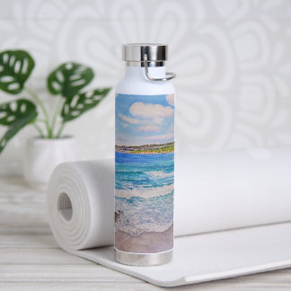 Strandansicht von Carmel Trinkflasche