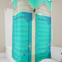 Strandbad Cabana türkis weiß