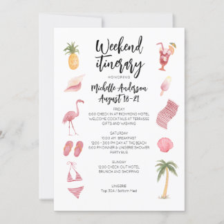 Strandbad Geburtstagswochenende Ausflug Einladung