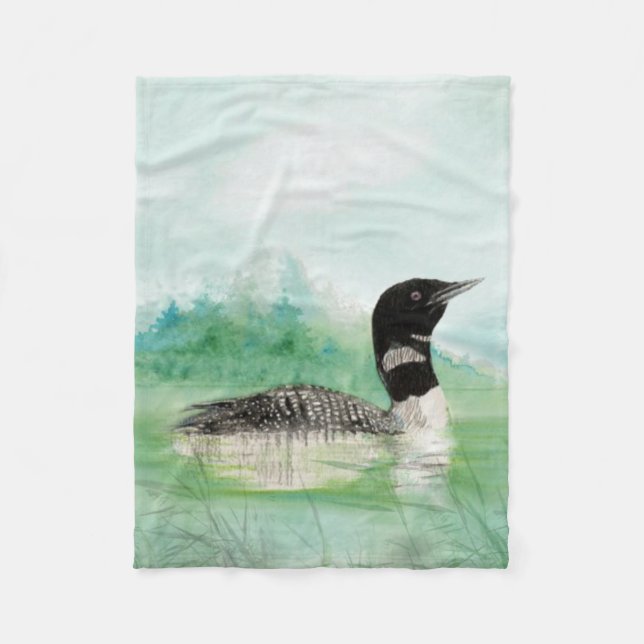 Strandbad Lido di Lugano Fleecedecke (Vorderseite)