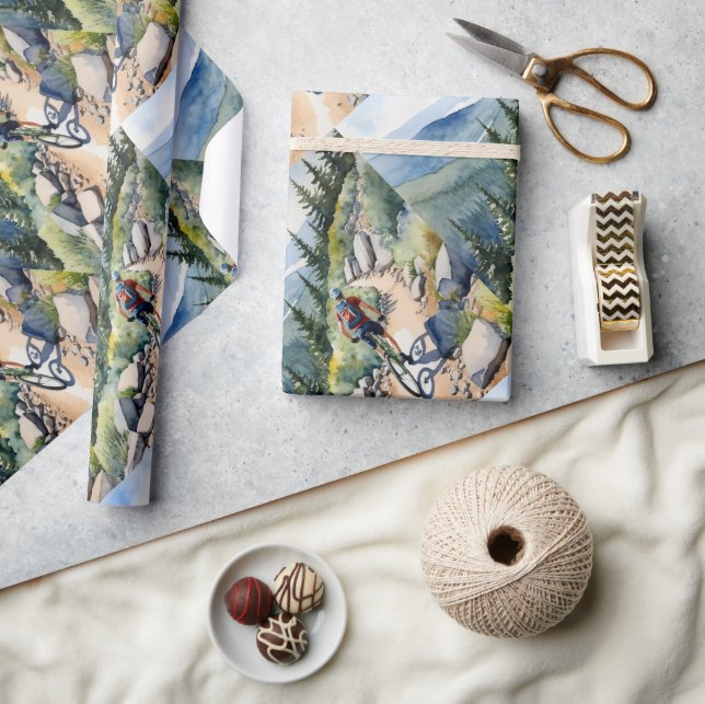 Strandbad Lido di Lugano Geschenkpapier (Kunsthandwerk)