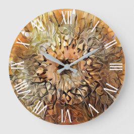 Strandbad Lido di Lugano Große Wanduhr