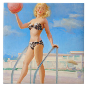 Strandball Fliese