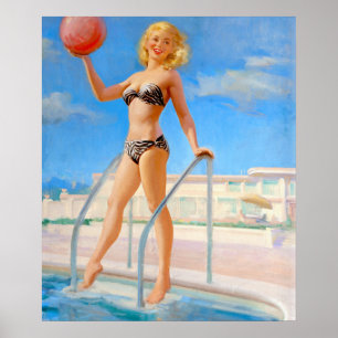 Strandball Poster