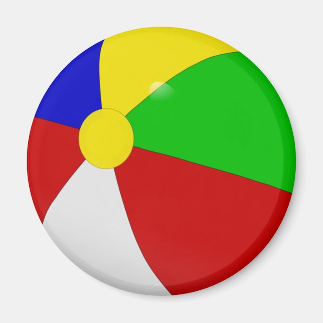 Strandball-Türmarkierer Magnet (Vorne)