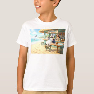 Strandbar des Pinguins T-Shirt