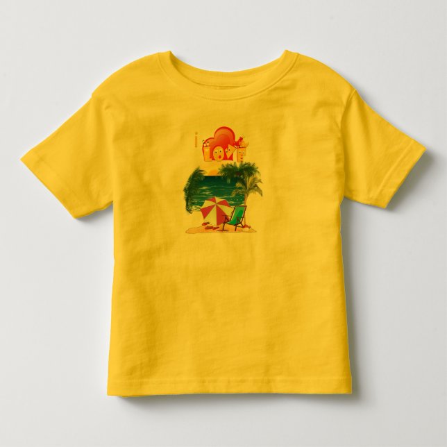 Strandbekleidung Kleinkind T-shirt (Vorderseite)