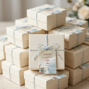 Strandbeleuchtung Sanftes Thema Elegant Minimalist Geschenkanhänger