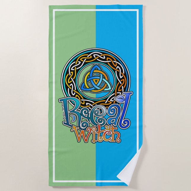 Strandbinde Strandtuch (Vorderseite)