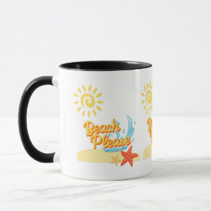 Strandbitte Tasse