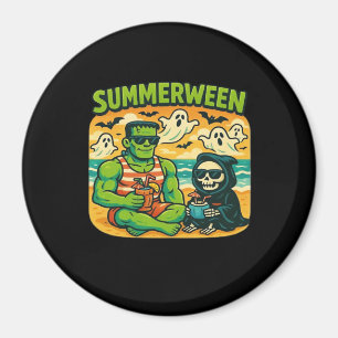 Strandbugeymen - Retro Summerween Vibes Class Magnet