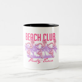 Strandclub Zweifarbige Tasse