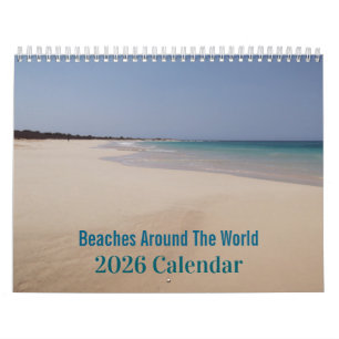 Strände auf der ganzen Welt 2026 Kalender