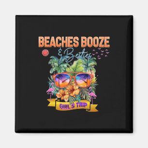 Strände Booze Besties Myrtle Beach South Carolina Magnet