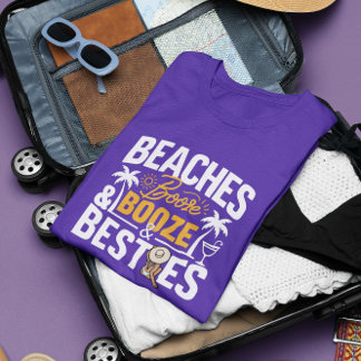 Strände Bucht und Besties Shirt, Junggeselinnen-Ab T-Shirt