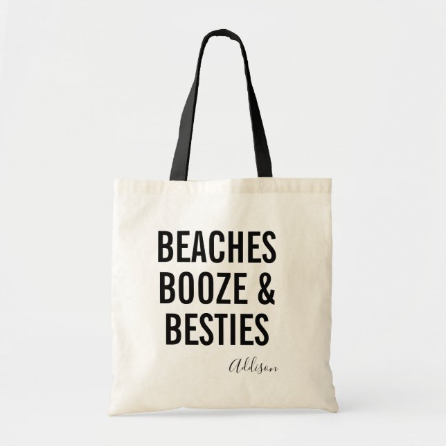 Strände Buze & Besties | Girls Weekend Tote Bag Tragetasche (Vorne)