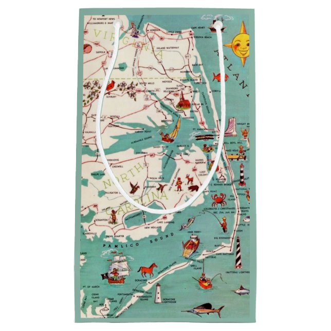 Strände der Außenbanks Kleine Geschenktüte (Vorderseite)