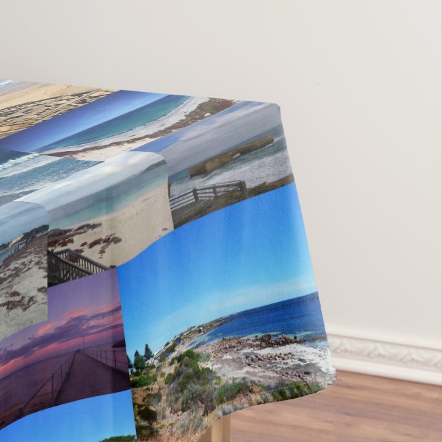 Strände in Australien FotoCollage, Tischdecke (Beispiel)