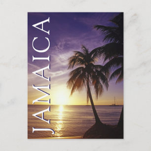 Strände in Negril Jamaika   Alles Gute zum Geburts Postkarte