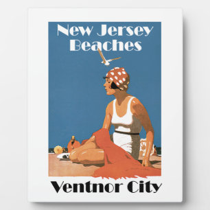 Strände in New Jersey ~ Ventnor City Fotoplatte
