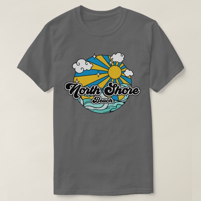 Strände North Shore Beach T-Shirt (Design vorne)