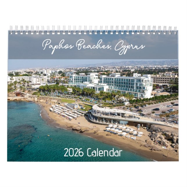 Strände, Paphos Zypern nach PaphosLife-Kalender Kalender (Titelbild)