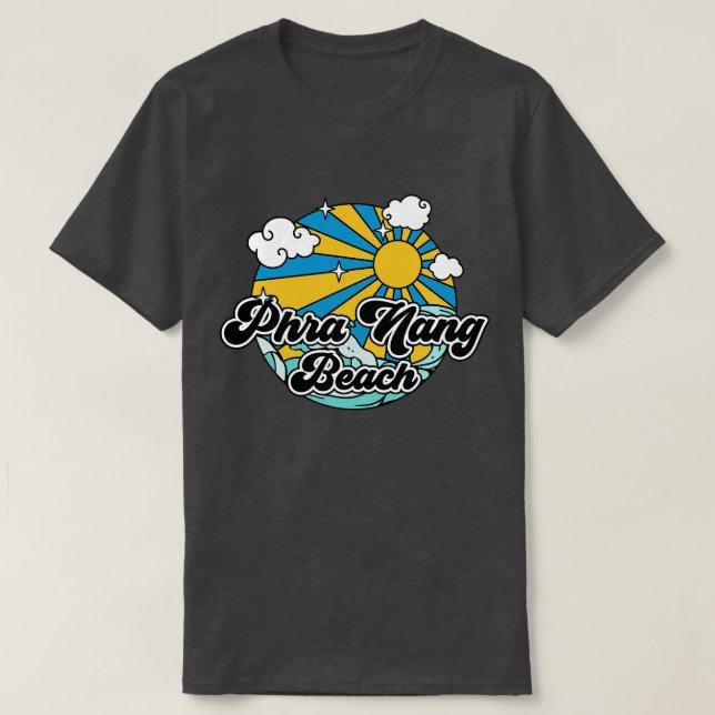 Strände Phra Nang Beach T-Shirt (Design vorne)