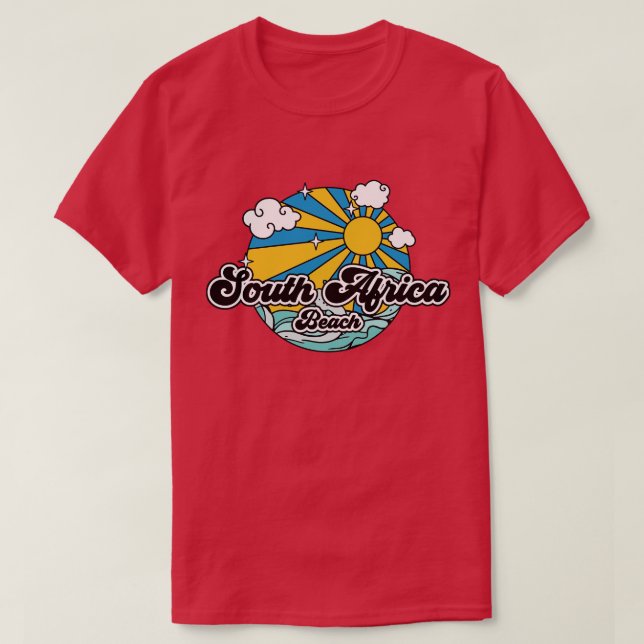 Strände South Beach T-Shirt (Design vorne)