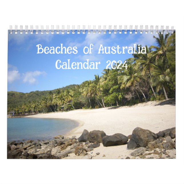 Strände von Australien Kalender 2024 (Titelbild)
