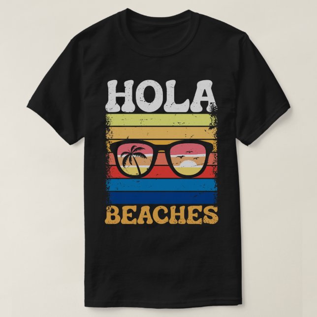 Strände von Hola T-Shirt (Design vorne)