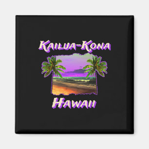 Strände von Kailua-kona Hawaii 1 Magnet