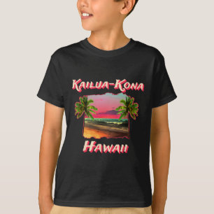 Strände von Kailua-kona Hawaii T-Shirt